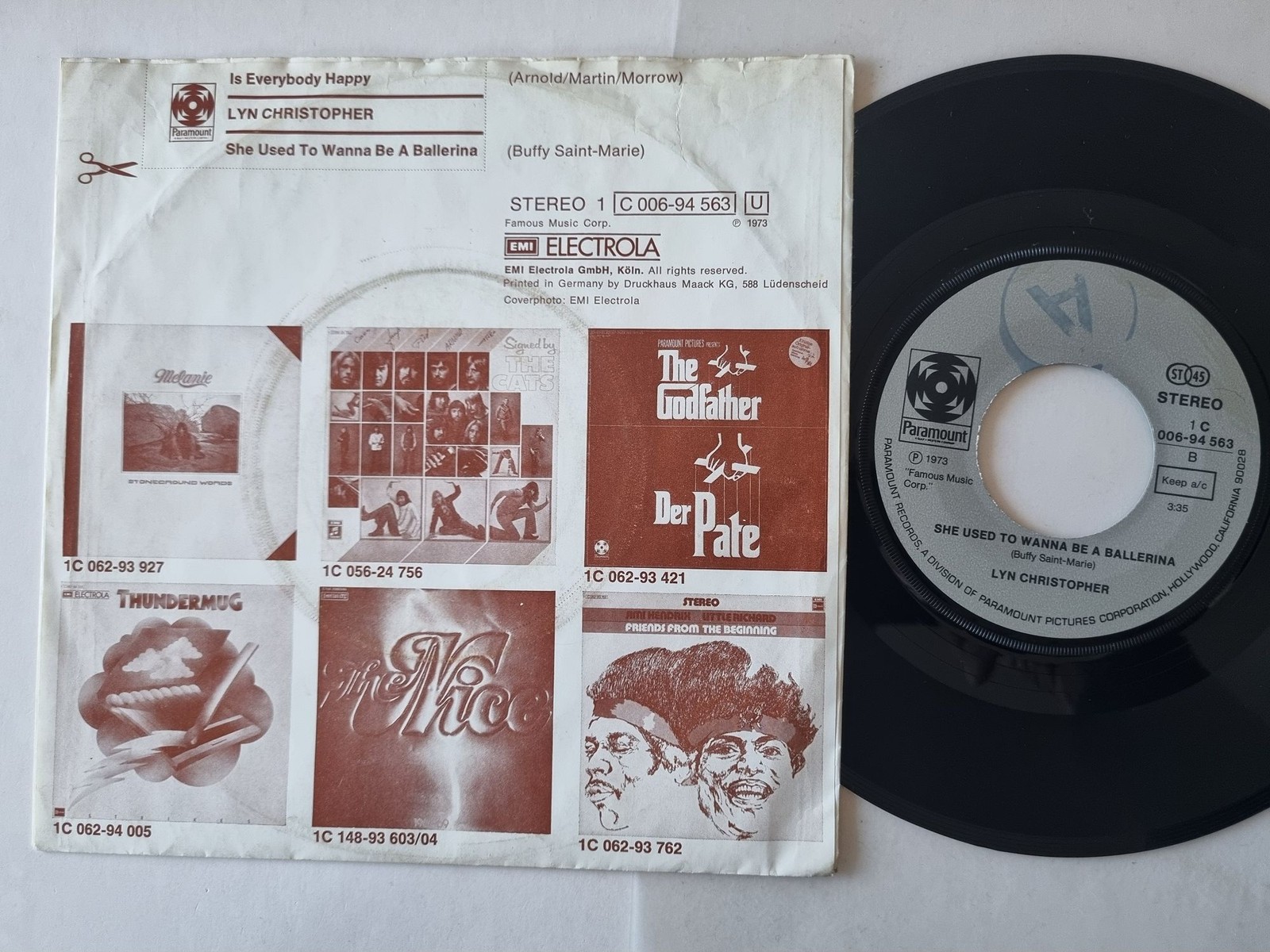 Lyn Christopher - Is Everybody Happy 7'' Vinyl Germany