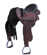 Syd Hill Barkley Stock Saddle with Swinging Fender and Adjustable Gullet- FRE...