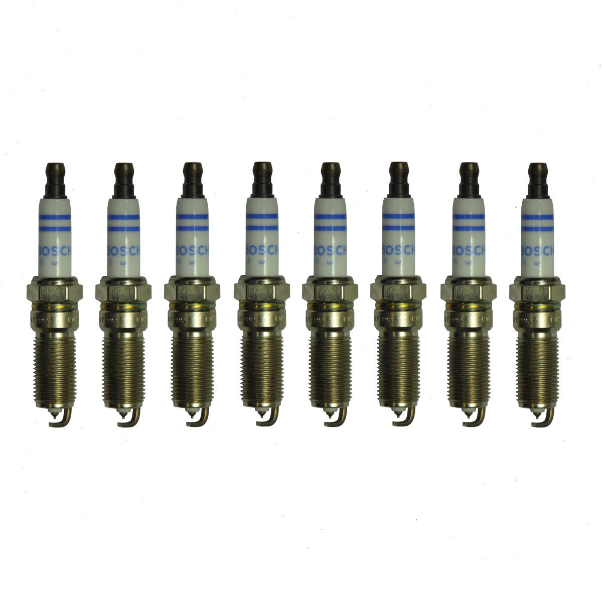 8 pc Bosch Double Platinum Spark Plugs for 2003-2004 Mercedes-Benz G55 AMG ic