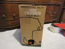 Wandering Bear Straight Black Organic Cold Brew Coffee On Tap, 96 fl oz
