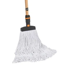 SWOPT Premium Cotton Mop with 60 in EVA Foam Comfort Grip Handle | Machinettt...