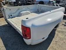 03-09 Dodge Ram 3500 White Dually 8 Long Bed Box No Rust Floor Hole See Photos