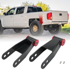 Lowering Shackle Kit, 2" Rear Drop, Fits Silverado 1500 1999-2019, For 410520
