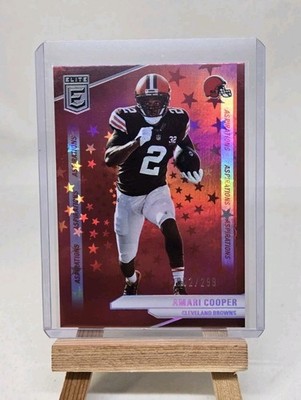 Amari Cooper /299 2024 Panini Donruss Elite #34 Aspirations Stars