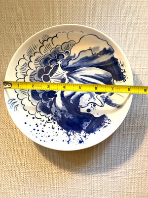 Royal Delft 1653 Transition Blue White Deep Plate 8.25