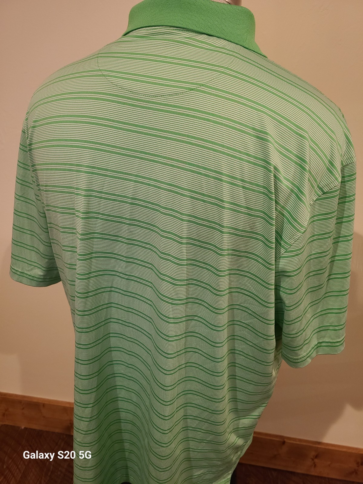 Masters Performance Tech Polo Golf Light Green XL… - image 4