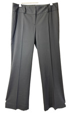 Elie Tahari Women Black Flare Leg Dress Pants Tailored Trousers Sz 8 Estimated