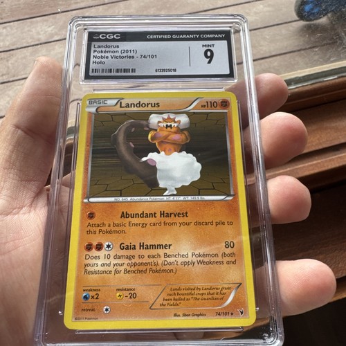 Landorus graded CGC 9 for sale on eBay