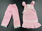 Vintage 2001 Barbie Nutcracker Fashion Gift Set 68801 Pink Dress And Pant Set