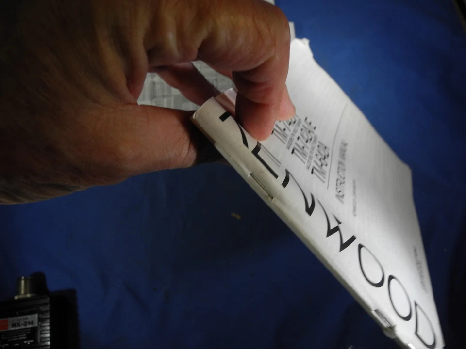 Manual de instrucciones y esquemas originales Kenwood TM-942A, TM-742A, A/E TM-642A Foto 4 de 4