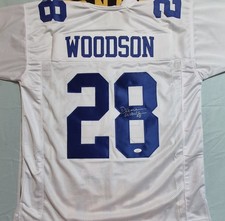 DARREN WOODSON signed custom Jersey auto autograph JSA size XL CERTIFIED