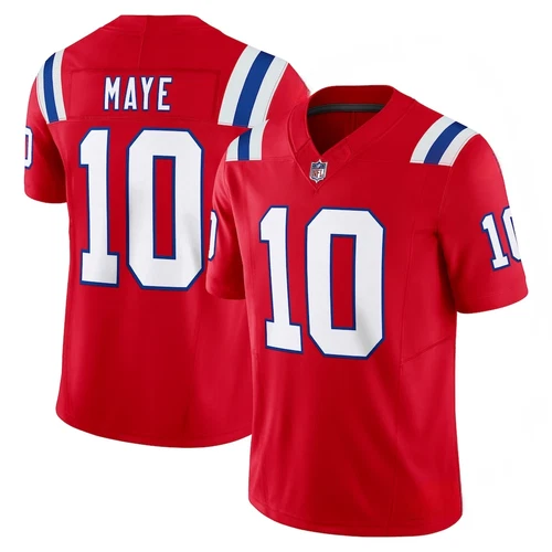 Men's/Youth Patriots #10 Drake Maye Limited Player All Printed Jersey