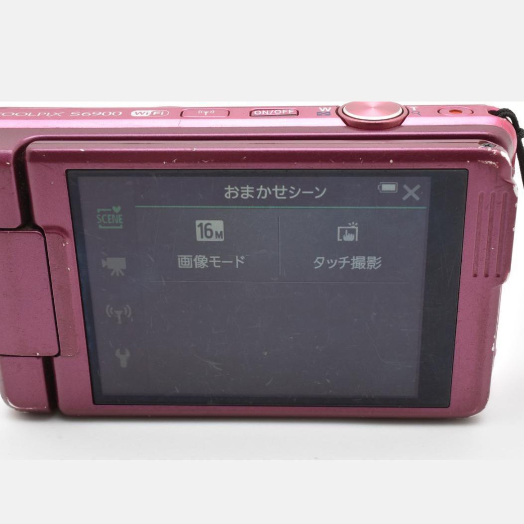 【美品】Nikon Coolpix S6900 ピンク  ニコン　クールピクス ニコン（Nikon） COOLPIX S6900 グロッシーピンク を買い取った