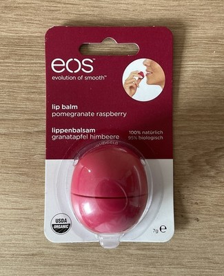 (24,99 /Einheit) eos Lip Balm Lippenpflege Granatapfel & Himbeere 7g *2