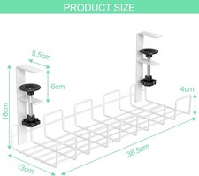 PNGKNYOCN Occhiello da scrivania a 3 porte USB 2.0, foro di montaggio da 60 mm, organizer per cavi per PC, chiave, disco rigido e altri dispositivi