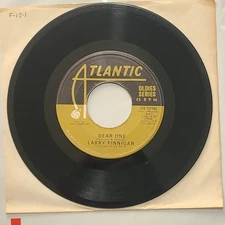 Larry Finnigan ~ Dear One/ The Earls ~ Eyes ~ Atlantic Re Issue 45 RPM Record