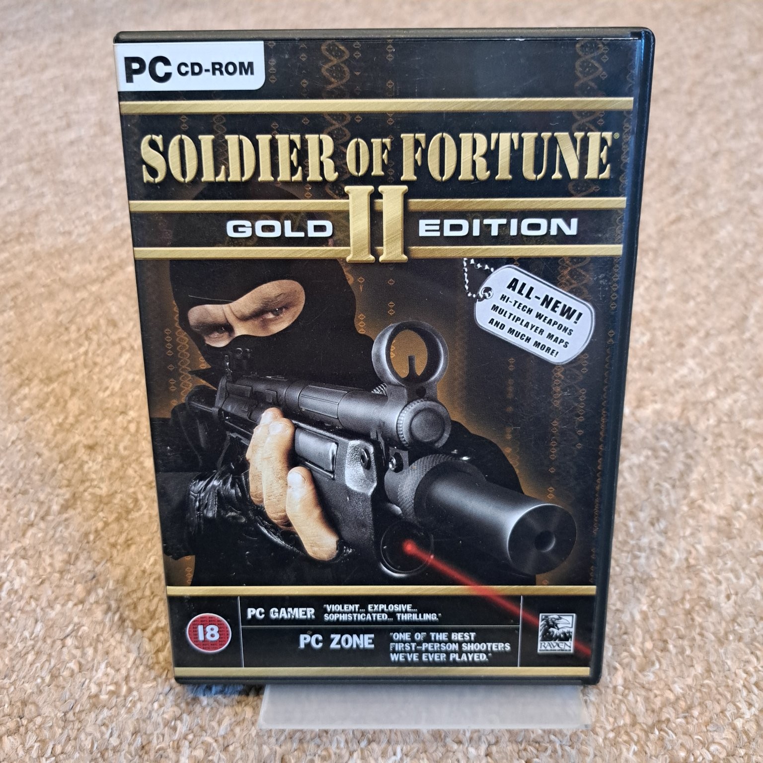 Activision Soldier of Fortune II Gold Edition PC CD-ROM Video Game