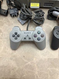 Sony PlayStation 1 PS1 Original Console System Bundle Tested and Works 10 Games