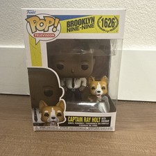 Captain Ray Holt w/ Cheddar Funko Pop Vinyl Figure #1626 Brooklyn Nine-Nine NEW