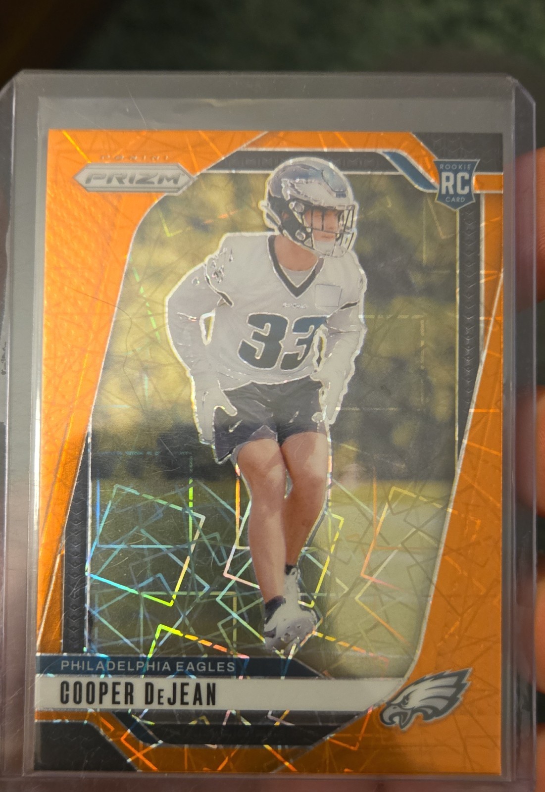 2024 Panini Prizm - Rookies Cooper DeJean #321 Lazer Prizm (RC)