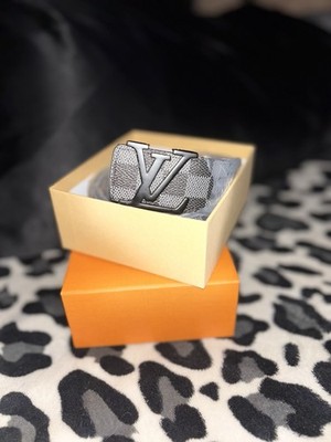 Louis Vuitton LV Initiales Belt - Black (M9808)