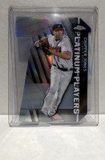 21 Topps Chrome Update Series - Platinum Player Die-Cuts Chipper Jones #CPDC-35