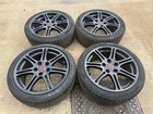 GENUINE OEM HONDA CIVIC TYPE R EP3 17 5x1143 ALLOY WHEELS + TYRES SWIFT SPORT