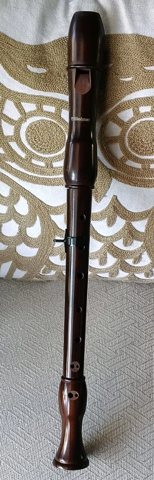 Grabadora soprano vintage de Mollenhauer Pearwood con estuche original LEER Foto 2 de 4