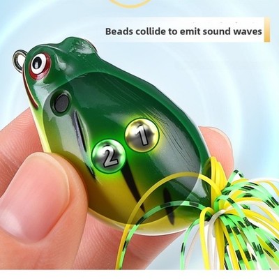 Thunder Frog 11cm 9,5g Rassel Froschköder zum Süßwasser Topwater Angeln