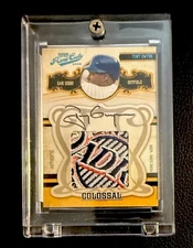 2008 Donruss Prime Cuts Tony Gwynn Logo Patch Auto PRIME Game-Worn /19!!!🔥🤩