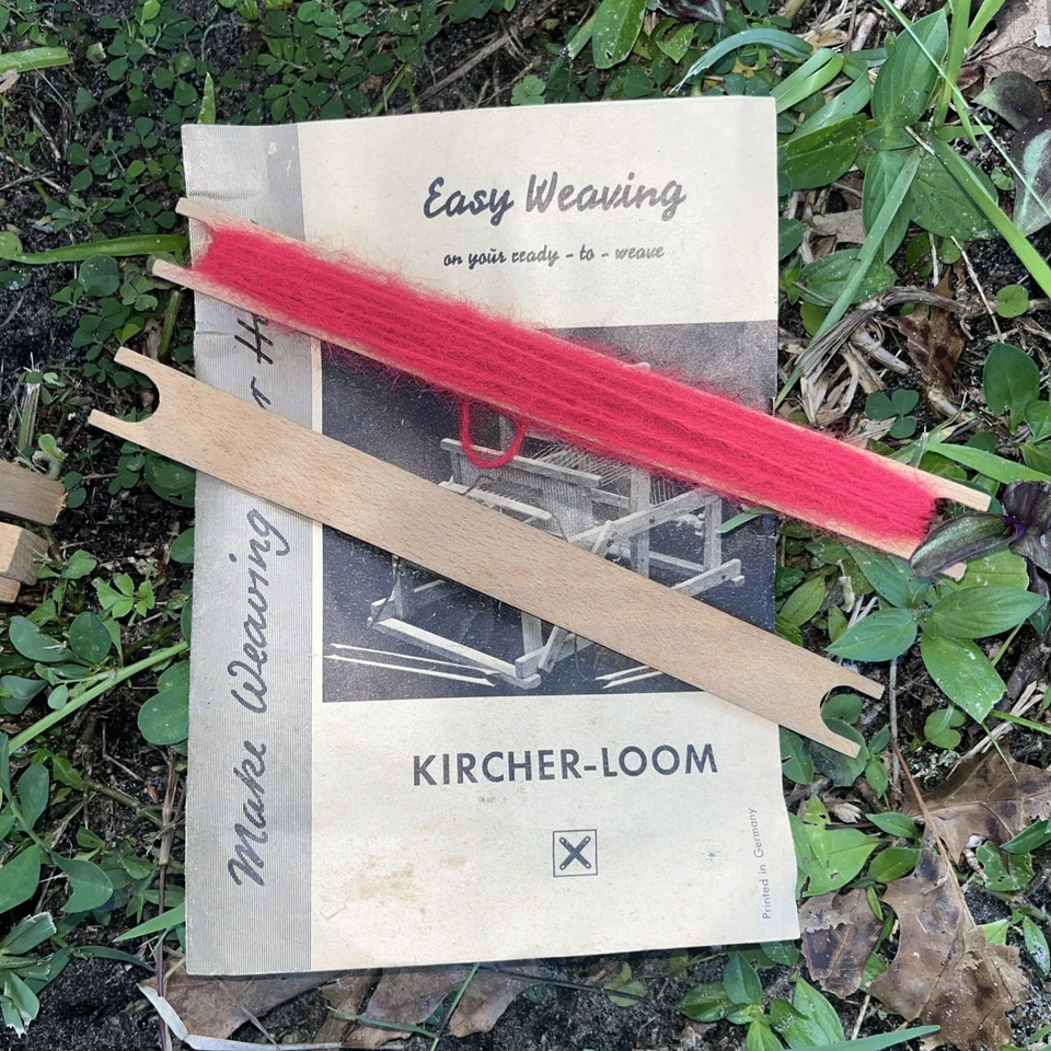 Vtg KAYanEE Kay Anee Weaving Loom Tabletop German Kircher Loom Germany W/Box! + - Image 4 of 4