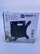 Mount-It Small TV Monitor Wall Mount, RV TV Mount, Quick Release