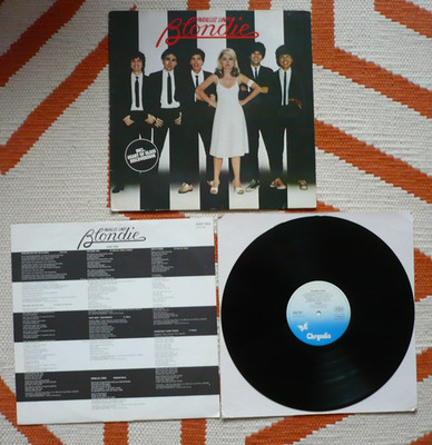 Blondie Parallel Lines Vinyl German 1978 Chrysalis 1st Press LP Disco Cover