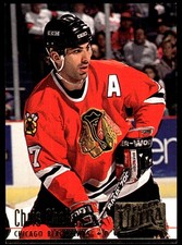 Chris Chelios 1994-95 Ultra #40 Blackhawks NHL READ FREE SHIPPING AutographDen