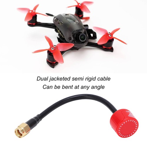 Antena FPV RC Dron RHCP Antena 5,8GHz RPSMA Otwór wewnętrzny 2.5Dbi Gain UI - Zdjęcie 22 z 22