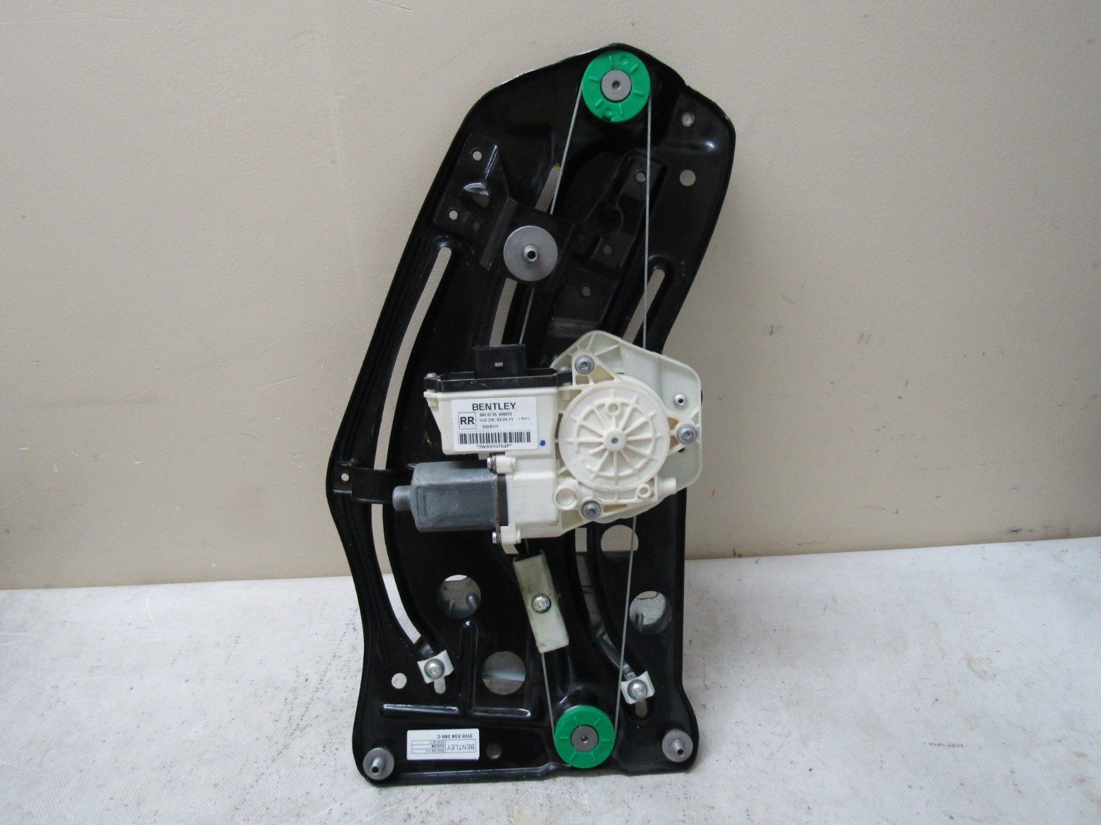 12-17 Bentley Continental GT Rear Right Side Quarter Window Regulator Motor OEM