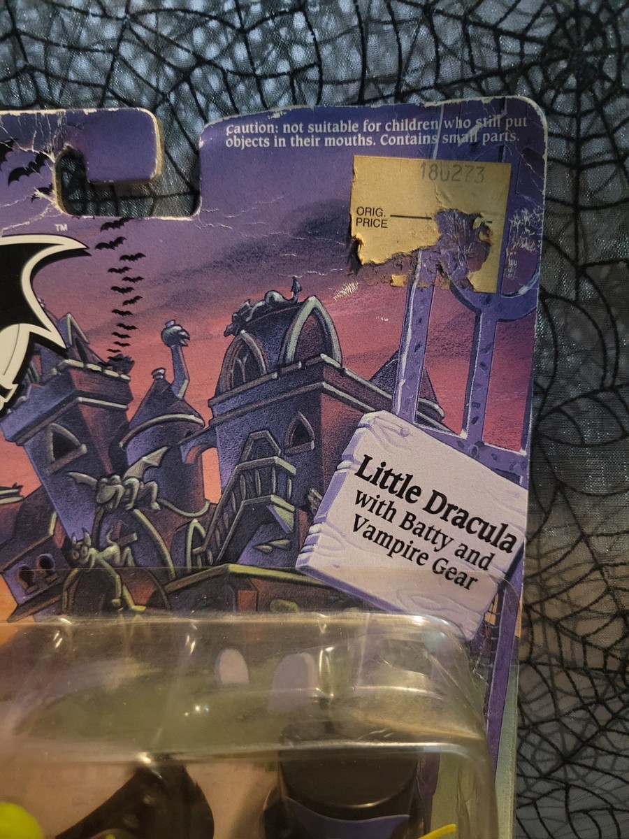 1991 DreamWorks Little Dracula Drac Attack Figure With Light