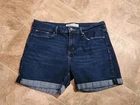 Women's Signature Levi Strauss Mid Rise Denim Shorts Size 12