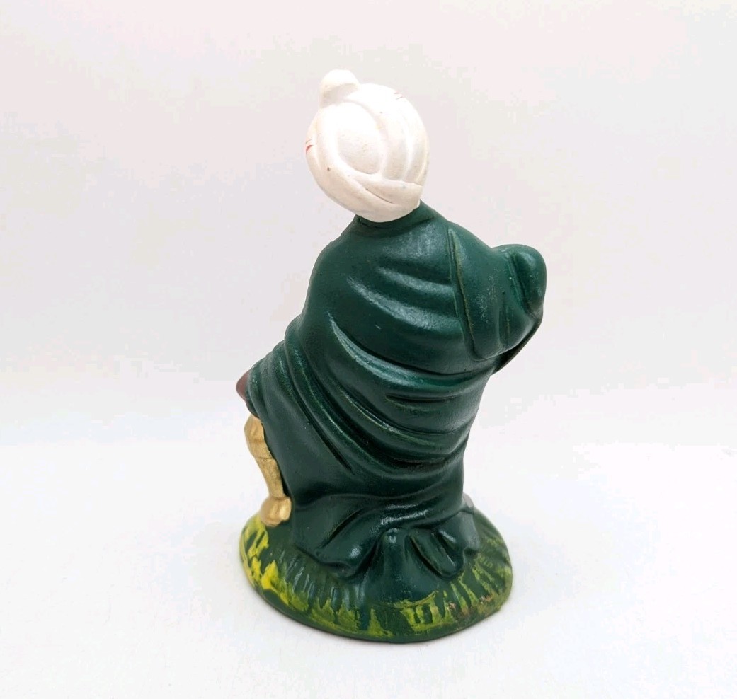 Vtg Three Wisemen Sheep Camel Nativity Figures Japan 60s Replacement Pieces Lot