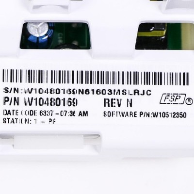 W10480169 Whirlpool CCUASM VMW CL 120V KM 2 OEM