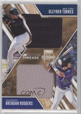 2017 Elite Extra Edition Holo Gold 42/99 Brendan Rodgers Gleyber Torres ex0