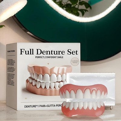 `Dentures For Women And Men User Friendly Fake False Teeth Easy And Skilful US