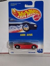 Audi Avus Quattro 1996 Hot Wheels Mainline #453 Red 5 Spoke Wheels 1:64 B8