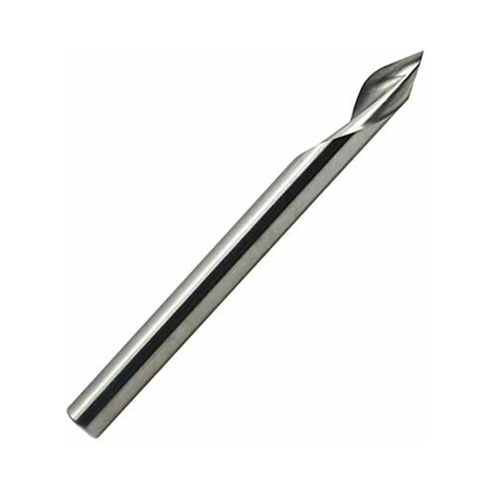 AU 5*3.175mm Shank PCB Engraving Bits 60 Degree 0.1mm Carbide CNC Router Tool - Image 3 of 4