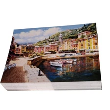 S Sam Park Harbor at Portofino Postcard Set of 75 (6.75"x5") Art Advertising