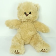 Bear Factory Brown Teddy Bear Plush Stuffed Animal Large 17in Dark Nose Paws