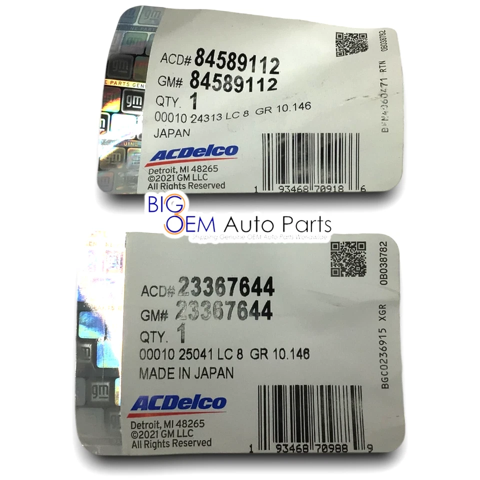 Chevrolet Camaro 2011-2015 conductor pasajero limpiaparabrisas juego de pares OEM Foto 4 de 4