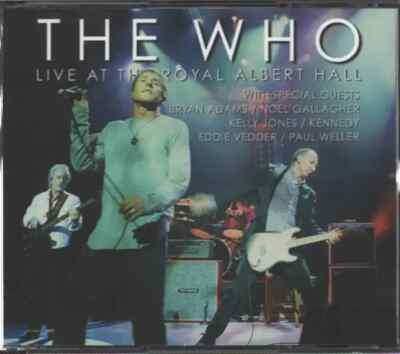 CD-BOX The Who Live At The Royal Albert Hall FAT BOX JEWEL CASE Steamhammer