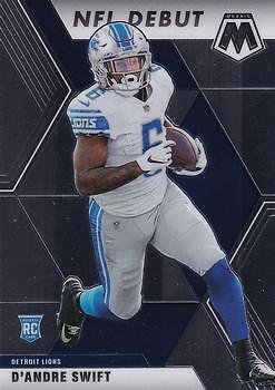 D'Andre Swift 2020 Panini Mosaic #274 Detroit Lions