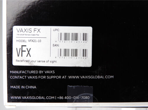 VFX 4x5.65” Rainbow Dazzle Filter ............ MINT - Picture 3 of 8